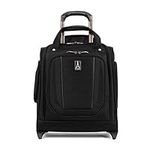 Travelpro Crew Versapack Rolling UnderSeat Carry-On, Jet Black, One Size, Crew Versapack Rolling Underseat Carry-on Bag