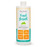 Oxyfresh Fresh Breath Fresh Mint Mouthwash – Dentist Recommended for Long-Lasting Fresh Breath & Healthy Gums | Alcohol & Fluoride Free