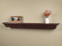 Mantels Direct Colton 60-Inch Fireplace Mantel Shelf, Chocolate