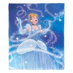 Northwest Cinderella Silk Touch Throw Blanket, 50" x 60", Cinderella Transformed