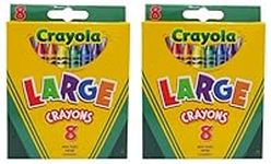 Crayola Large Crayons Tuck Box - 8 