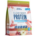 Applied Nutrition Clear Whey Isolate - Whey Protein Isolate, Refreshing High Protein Powder, Fruit Juice Style Flavours (Cherry & Apple) (250g - 10 Servings)