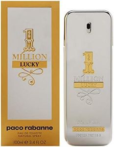 Paco Rabanne One Million Lucky Cologne for Men Eau De Toilette, 3.4 ounces