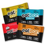 Eatlean Cheese Block Bundle | Low Fat, High Protein Cheese | 3 x 350g & 1 x 200g Block (Total 1.25kg)