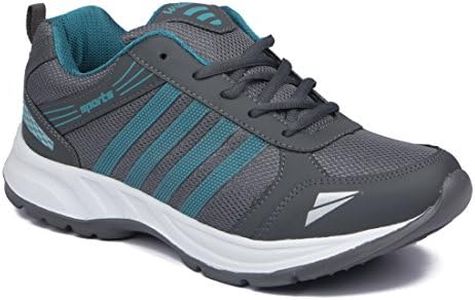 ASIAN Men's Wonder-13 Sports Running Shoes Green Grey