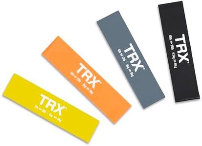 TRX Training Exercise Bands, Exercise Bands for Working Out, Increase Exercise Intensity, Portable Workout Equipment for Women and Men, Set of 4