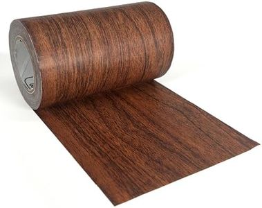 MATCH 'N PATCH Realistic Wood Grain Repair Tape - Durable Multi-Use Adhesive Patch for Furniture, Floors, Cabinets, Windows, Doors, RV, Home Decor & DIY Projects - Dark Walnut, 30 feet x 4.5 inch