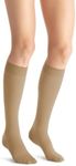 JOBST Opaque SoftFit 15-20 mmHg Closed Toe Knee High Compression Stocking, Natural, Medium