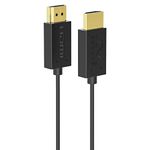 Hulier ExtremeThin High Speed HDMI Cable (2.6 Feet / 0.8 Meters) - World's thinnest and most flexible HDMI Cable