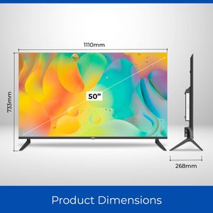 Cello 50" Smart TV – Full HD LED, WiFi, Freeview, 50-Inch