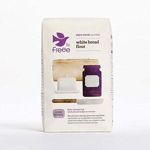 Doves Farm Gluten Free White Bread Flour – 1kg | Ideal for Homemade Gluten-Free Loaves, Rolls & Pizza Dough | Wheat-Free Baking Mix