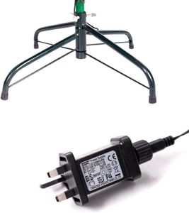 10ft Pre-Lit Snow Flocked Christmas Tree – Holiday Decor