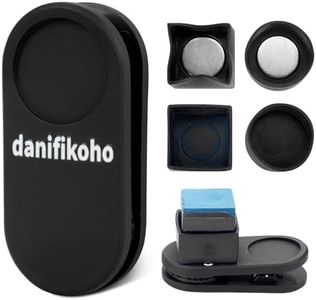 danifikoho Pool Cue Chalk Holder Pocket with 2 PCS Chalk,Magnetic Billiards Chalk Clip for Cue Tips, Belt Clip Portable Round Square Chalk Holder Pool Billiards Accessories for Pool Hall Use