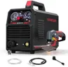 YESWELDER Plasma Cutter 60Amp Non-High Frequency Non-Touch Pilot Arc, Digital Display DC Inverter 110/220V Dual Voltage Blowback Plasma Cutting Machine CUT-60DS PRO