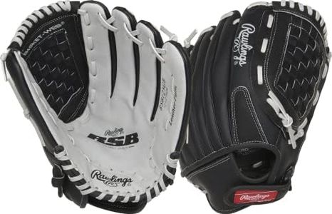 Rawlings | RSB Slowpitch Softball Glove | Right Hand Throw | 12.5" - Basket Web