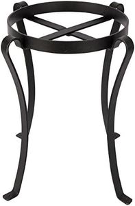 Achla Designs Patio Flower Pot Plant Stand, 18-in H Black