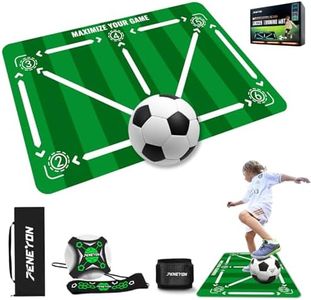 PENEYON Soccer Training Equipment,Agility Training Equipment,Soccer Training Mat,Soccer Train Mat for All Levels,Non-Slip Silent Equipment for All Ages to Improve Speed, Strength and Coordination