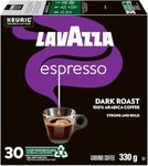 Lavazza Espresso Dark Roast K-Cup Coffee Pods, 30 Count For Keurig Coffee Makers