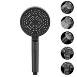 TOCLL High Pressure Shower Head with Stepless Water Saving Switch Handheld Shower Head 5-inch Big Shower Panel Hand Held Shower Head Removable Shower Head Shower Accessories(Shower Head ONLY)