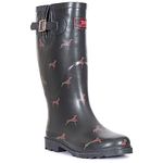 Trespass Women's Bottes en Caoutchouc Water Boots, Dog Print, 37 EU