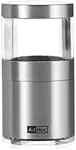AdHoc Voyage Spice Mill - Stainless Steel Spice & Herbs Gadget - Easy Clean Herb & Spice Mill - Unique & Refillable Mill for Seasoning - Aroma-Tight Gadget for Spices