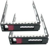 2-Pack BOWONG 3.5 inch LFF SAS SATA Hot Swap Hard Drive Caddy Tray Sled For HP ProLiant ML30 DL20 BL460c ML350 ML110 DL325 G10 Gen10 Server