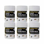 Pest O One® Smoke Bomb Professional Strength Fogger Fumigator for Fleas Bed bugs Moths Cluster fly Spider Poultry Red Mite and all insects Killer Midi Fumer 11g (Pack of 6)