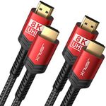 8K HDMI Cable 2 Pack 10ft, JSAUX 48