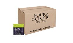 Four O'Clock Green Tea, Non-GMO, Kosher, Gluten-Free, 80 Count, 358g