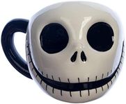 Disney The Nightmare Before Christmas Jack skellington Sculpted Ceramic Mug