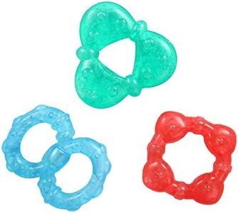 Bright Starts Stay Cool Teethers, Water-Filled & Chillable, BPA Free Teething Toy, Ages 3 Months+, Unisex, 3-Pack