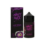 nasty juice e Liquid fruity mix UK Best Quality Vape Juice, 60ml shortfill Capacity, Vape Oil with Child Lock, E Liquid Fits All E Cigarettes Starter Kits, 70VG/30PG, No Nicotine (ASAP Grape)