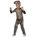 T-Rex Costume for Kids, Official Adaptive Jurassic Park Costume Jumpsuit, Child Size Small (4-6)