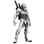 Metal Gear Rising REVENGEANCE Raiden WHITE ARMOR Revoltech Action Figure