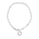 Thomas Sabo Women Charm Anklet Charm Club 925 Sterling Silver X0034-001-12