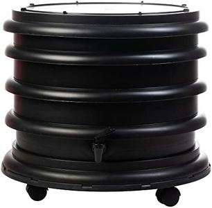 WormBox | Wormery Worm Farm composter 2 Black Trays | 32 liters | Organic Waste Compost, make your Worm Castings
