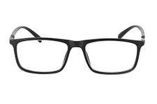 Optify full rim free size Power reading glasses with blue block light filter & anti reflective coating for Men and Women(+2.75)