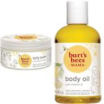 Burt's Bees Nourishing Mama Bee Duo. Set Includes Mama Bee Belly Butter & Mama Bee Nourishing Body Oil