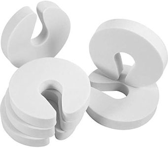 LEZQHB Door Finger Guards, 6 Pack Foam Child Door Stopper Baby Safety Finger Pinch Guard White Color