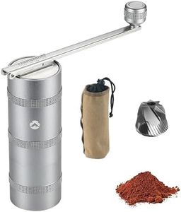 CAMPINGMOON Manual Coffee Grinder Coffee Mill Camping Stainless Steel Portable Medium CC-152