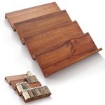 Delavala 4 tier spice rack drawer-organizer for Kitchen Cabinets | Wooden spice drawer organizer, Space-Saving kitchen for Neat In-Drawer Spice Storage