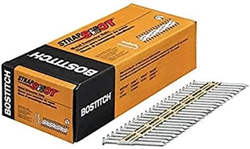 DEWALT BOSTITCH Metal Connector Nails, Paper Tape Collated, 500-Pack (PT-MC14825G.5M)