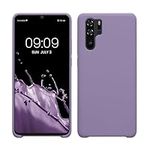 kwmobile Case Compatible with Huawei P30 Pro Case - TPU Silicone Phone Cover with Soft Finish - Violet Purple