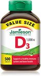 Jamieson Vitamin D 1,000IU 500 Tabl