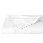 Bare Home Flat Top Sheet Premium 1800 Ultra-Soft Microfiber Collection - Double Brushed, Hypoallergenic, Wrinkle Resistant, Easy Care (King - 1 Pack, White)