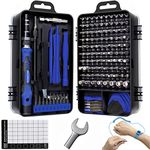 FANACAN 140in1 Precision Screwdriver Set Small Screwdriver Bit Set for DIY Electronic Repairs - Mini Computer Repair Tool Kit - Micro PC, Laptop, iPhone, MacBook Repairing Tools with Case (Blue)