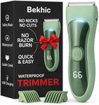 Body & Groin Hair Trimmer with LED Light – Waterproof Electric Trimmer for Men & Women, Skin-Friendly Ceramic Blade, Travel Lock, Rechargeable Razor for Pubic Area, Chest, Bikini & Sensitive Skin