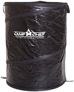 Camp Chef GCAN Collapsible Camping Garbage Can (Black, 26-Inch)