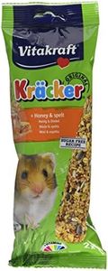 Vitakraft Kracker Hamster Small Animal Food Honey-Spelt, Pack of 5