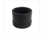 Susan Rubbers 1.5 Inch (38 mm) Round Rubber Bush or Cap for Furniture - Black - #1.5RB020 - Pack of 20